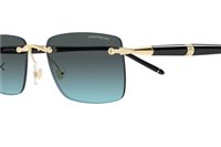 Gafas de sol Montblanc Hombre MB0344S010-GOLD-BLACK-BLUE54 - MB0344S010-GOLD-BLACK-BLUE54